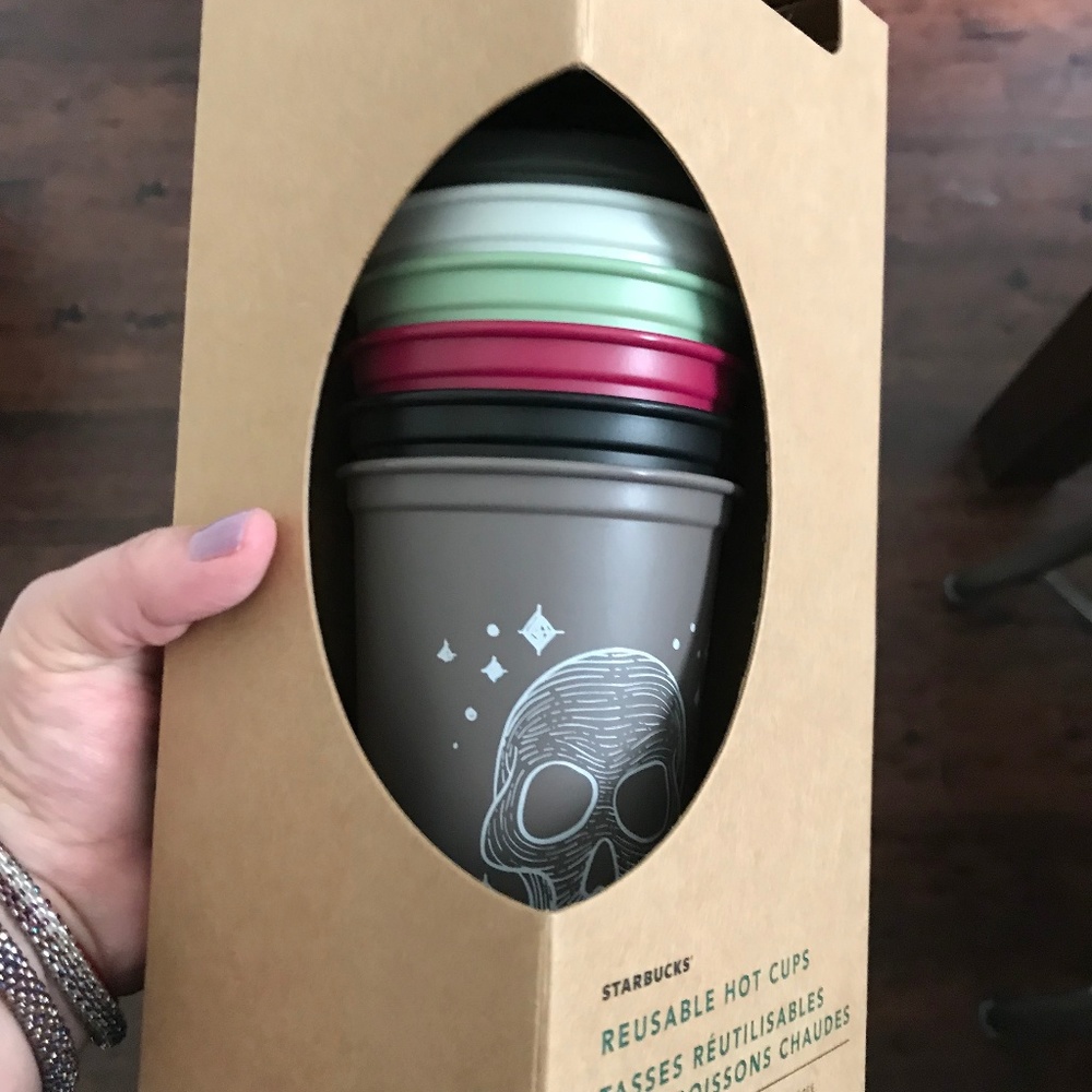 Starbucks Halloween reusable hot cups (NWT)